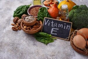 Vitamine E supplementen en voeding