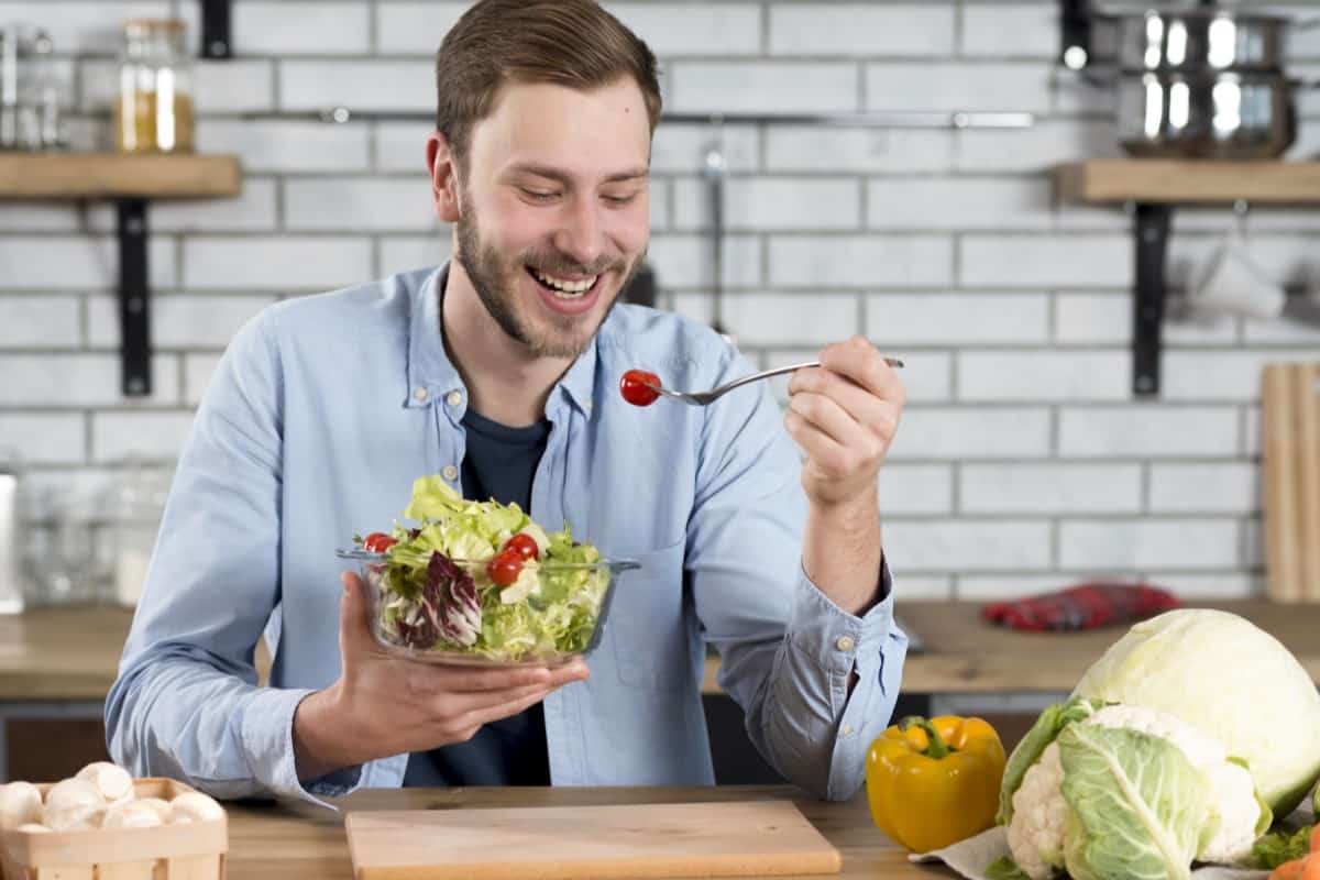 Gezonde voeding eten